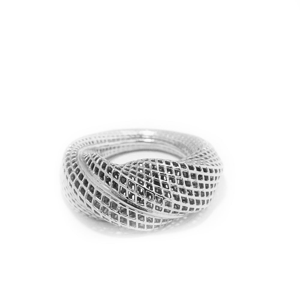 Sterling Silver- 360 Mobius Ring