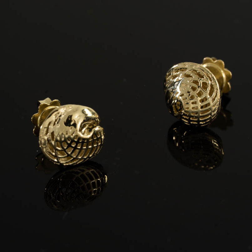 14K - Small Egyptian Earrings